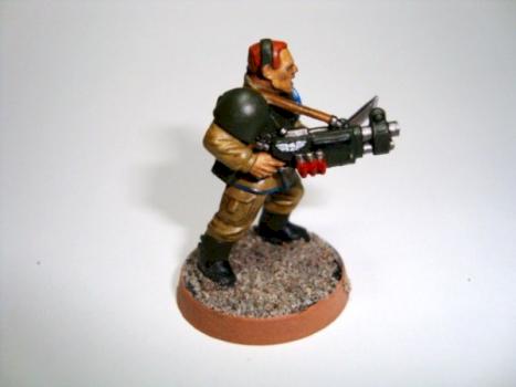 Veteran Sergeant with Shotgum by r h knight