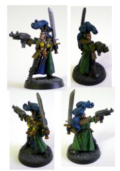 Necromunda Escher Gangboss by Der Z