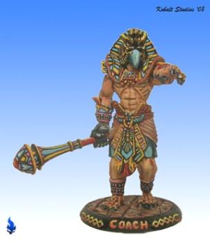 blood bowl - coach team kemri - reaper miniature by borak