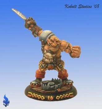 blood bowl - morg n torg - ogre star player by borak