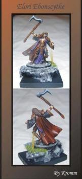Elori Ebonscythe, Cleric DHL 03222 by Kromm