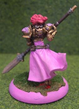 Breast Cancer Brawl Minis by shortandloud