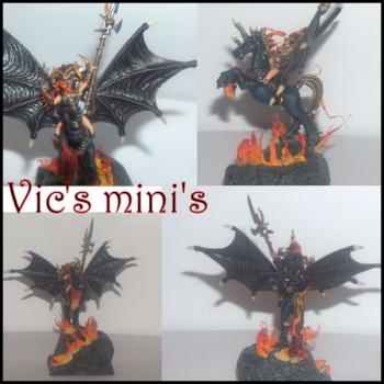 Morathi on dark pegasus by vicsminis