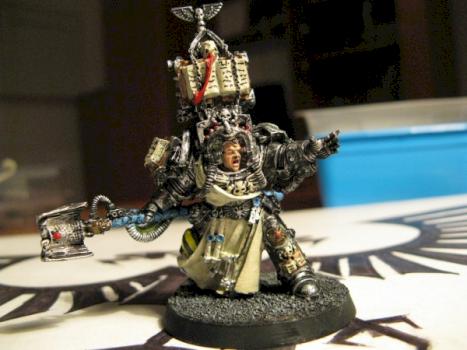 Librarian in Terminator armour by ZleenoN