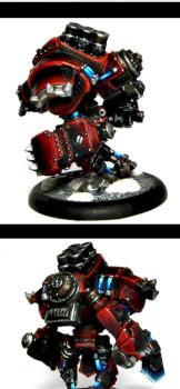 Painted Khador Juggernaut Heavy Warjack by yeoldemodelshoppe