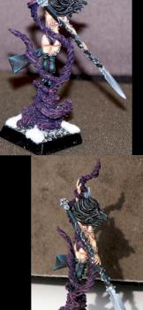 dark elf sorceress by lukatme
