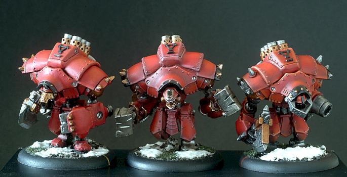 Khadoran linebackers by the bearded snot