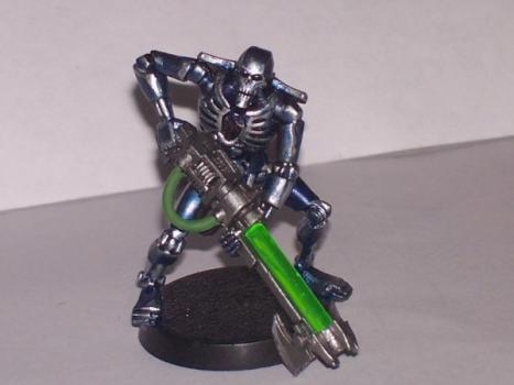 Necron warrior by Allucard Hellsing