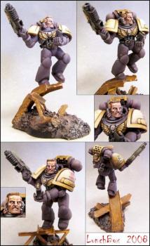 Emperor's Storm Marine Reloading by LunchBox