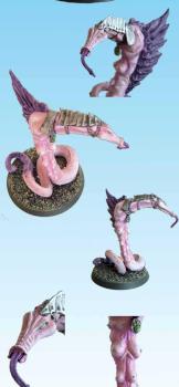 Slaanesh Mount by Lord Korhyl