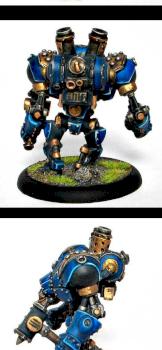 Cygnar Ironclad Heavy Warjack by yeoldemodelshoppe