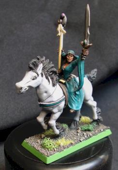 Mounted High Elf Mage by corus