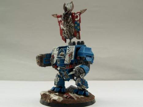 Ultramarine Venerable Dreadnought by thantoes