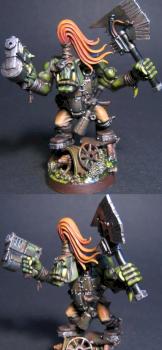 WD Ork Boss - improved something by Elghirr