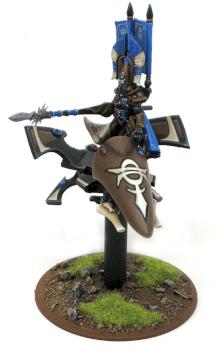 Eldar Zahr-Tann Autarch on jetbike by RonSaikowski