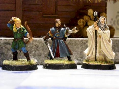 Legolas Boromir Saruman by pathaversin