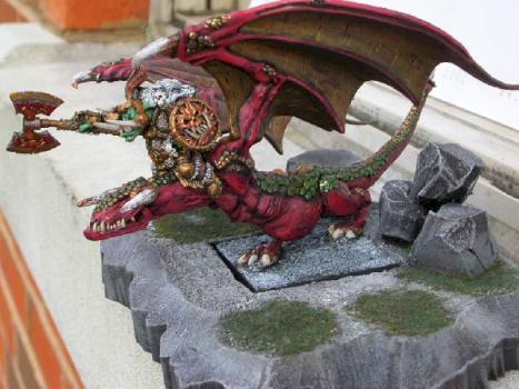 Orc Boss on Wyvern by DragonMRU