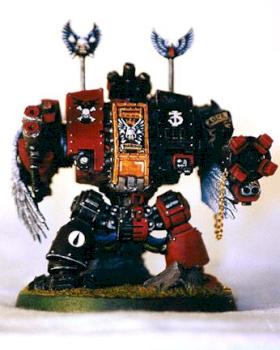 Blood Angels Dreadnought by asher40