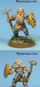 Reaper Dark Heaven - Bjorn - Dwarf Warrior by funkyyuzzam
