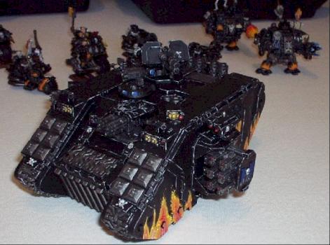 damned legion land raider crusader by legion.damnes