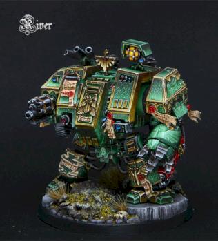 Dark Angels Dreadnought by HopeRiver