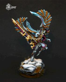 Eldar Phoenix Lord Baharroth by HopeRiver