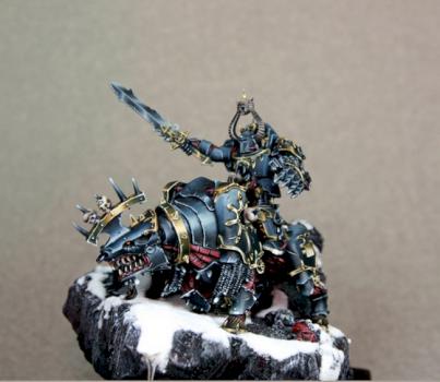 Chaos Lord on Juggernaut by Kotlet Schabowy