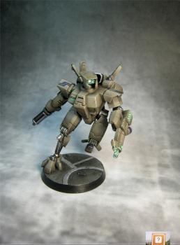 Tau Battlesuit, Oz Golden Demon finalist by spiffymagee
