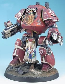 Pre-Heresy Thousand Sons Contemptor Dreadnought by QiaoZhong