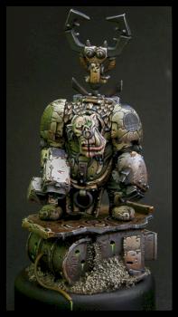 Chaos Space Marines / Orc Champion by puppetswar