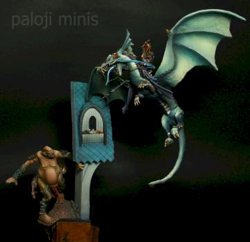 Dragon Vs Giant by paloji