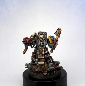 Space Marines Chaplain in Terminator Armour by rc555