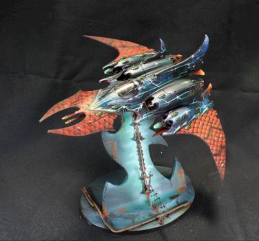 Razorwing Dark eldars by Aphorys