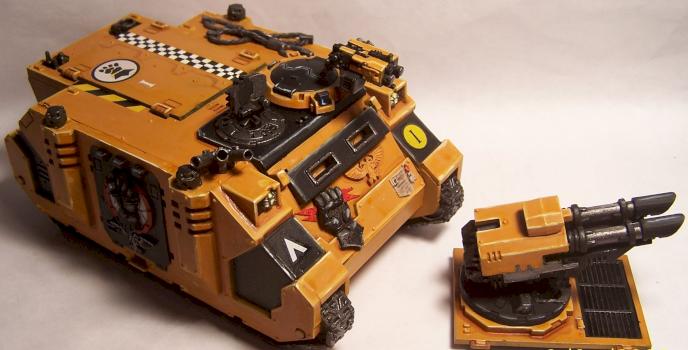 Imperial Fists Razorback by sealancer