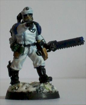 Imperial Guard Sergeant by Get to the chopper!