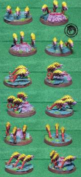 Tyranid Shooting Ripper Swarm by Vinni Pooh
