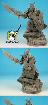 28mm / 30mm SF Egiptian Warrior conversion / sculpture by Scibor