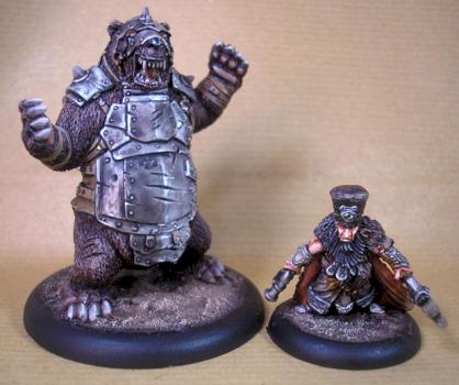 Brun Cragback & Lug, Rhulic Lesser Warlock by Lobster