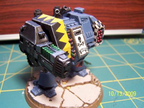 Space Wolf Dreadnought- Ancient Skrymr by sealancer