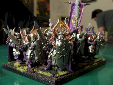 Chaos Warrior regiment by charok