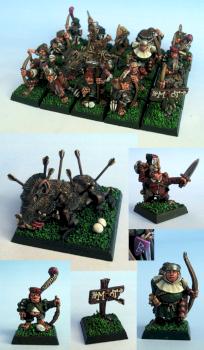 Halfling archers by Johan