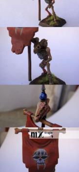 Condes vampiro Estandarte esqueleto / Vampire Counts Skeleton Banner by Mohz