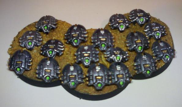 Necron Scarab Swarm by Horrid Mischief