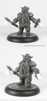 Raging Dwarf - 24 mm by Lafeenoirecreations