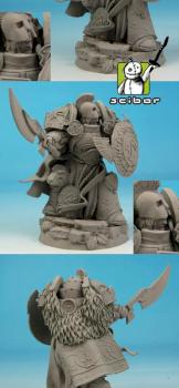 28mm / 30mm SF Spartan Leonidas conversion / sculpture by Scibor