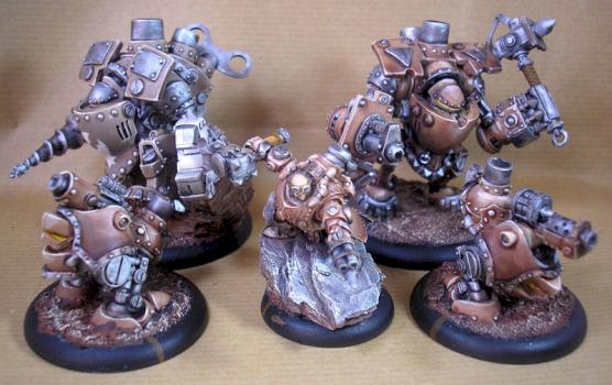 Gorten Grundback's Battlegroup for Warmachine by Lobster