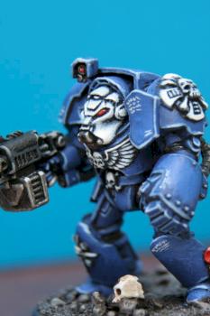 Ultramarine exterminator by ajsantamaria