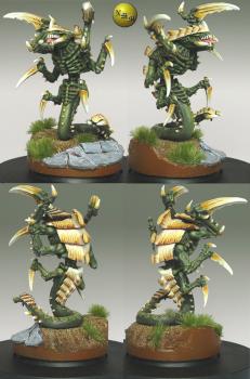 Tyranid Ravener by nels0nmac