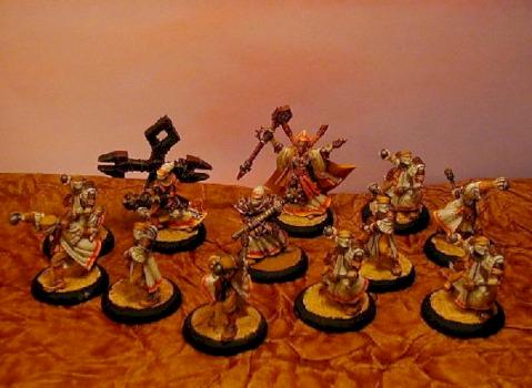 Warmachine, Severious and the Zealots by Altropos