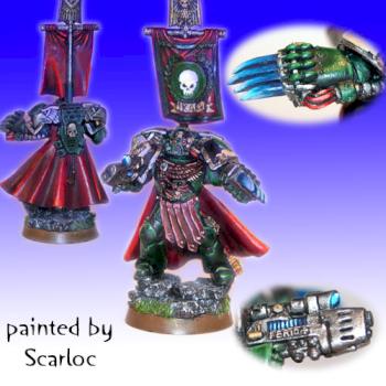 Space Marine Commander by silvercircle